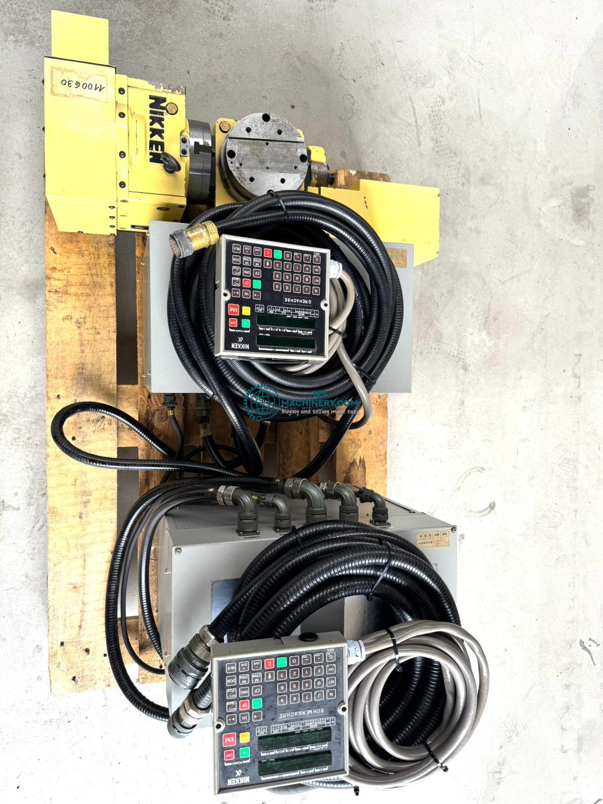 NIKKEN 5 AX - 170 CNC - Rundtisch incl. Steuerunge